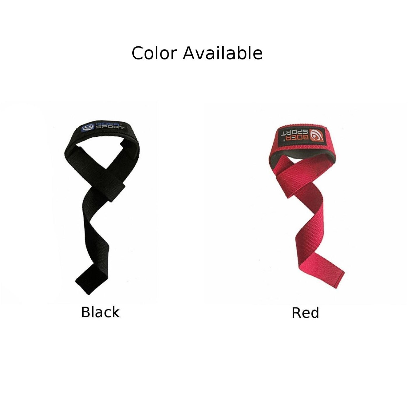 BOER Sport 1 Pair Padded Weight Lifting Training Wrap Gym Straps Hand Bar Wrist Support Gloves Sweat Resistant Woven Polyester