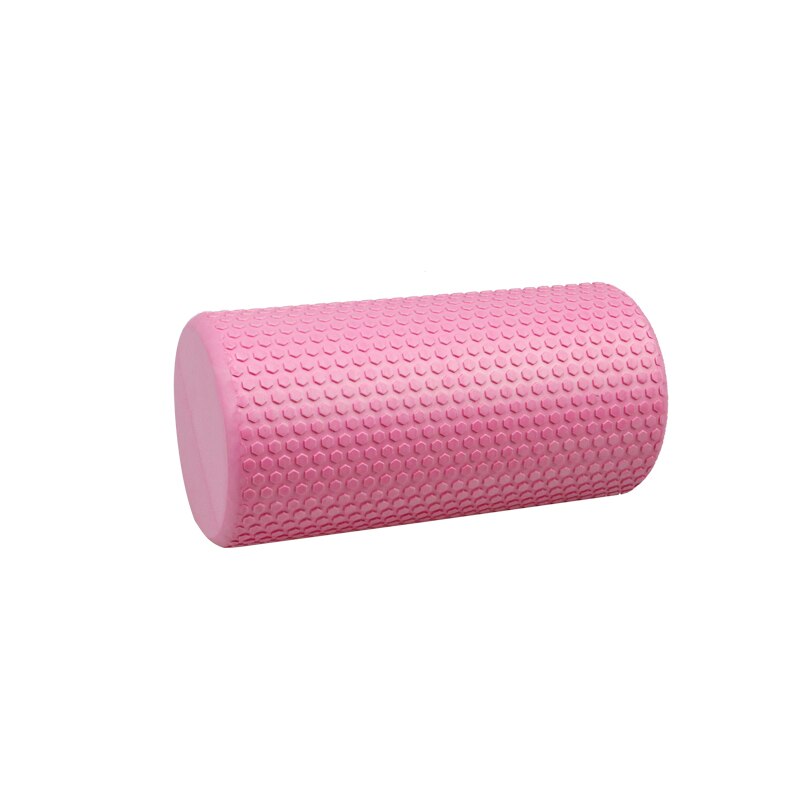 30/45/60CM Yoga Foam Roller High-density EVA Muscle Roller Self Massage Tool for Gym Pilates Yoga Fitness Gym Equipment: Pink 30CM