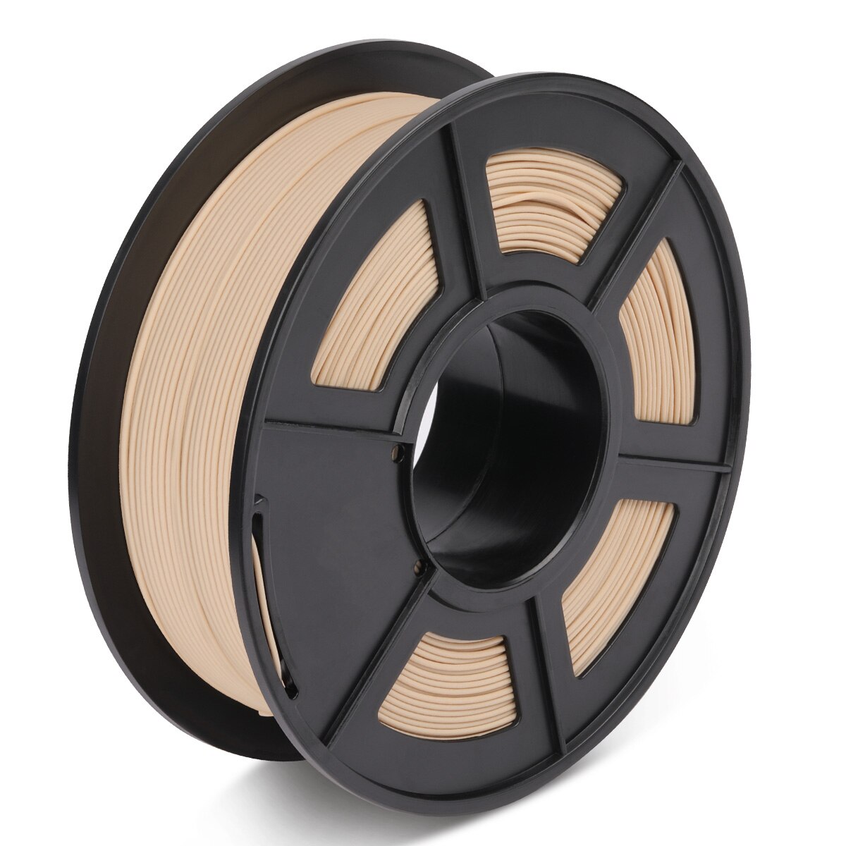1.75mm 3D Printer Low Temp Wood Filament 10% Wood Fiber PLA 3D Filament Close Wooden Effect Printing 1KG With Spool Consumable: Default Title