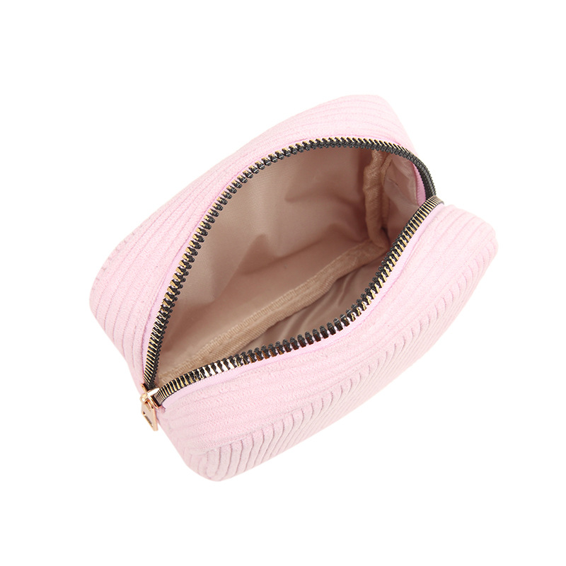 Ins Plush Mini Cosmetic Storage Pouch Women Portable Makeup Lipstick Sanitary Napkins Travel Organizer Bags Small Bag