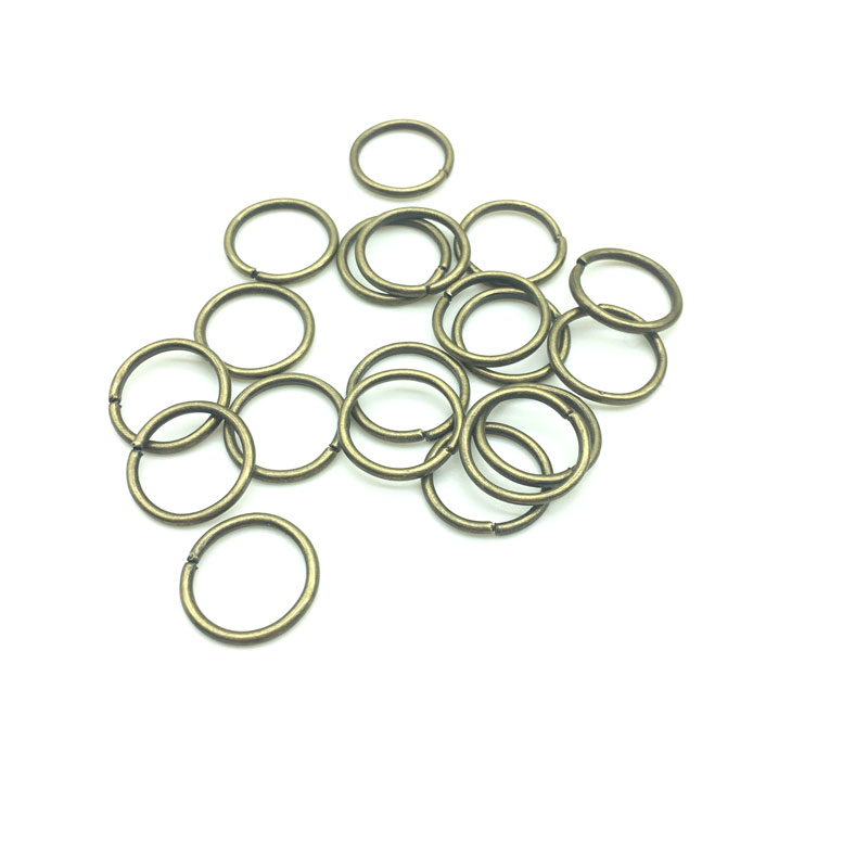 50 stk perle flette hår tilbehør perler 10mm 12mm or 14mm gull hår flette dreadlock perle mansjett klips flette bøyle sirkel blyfri