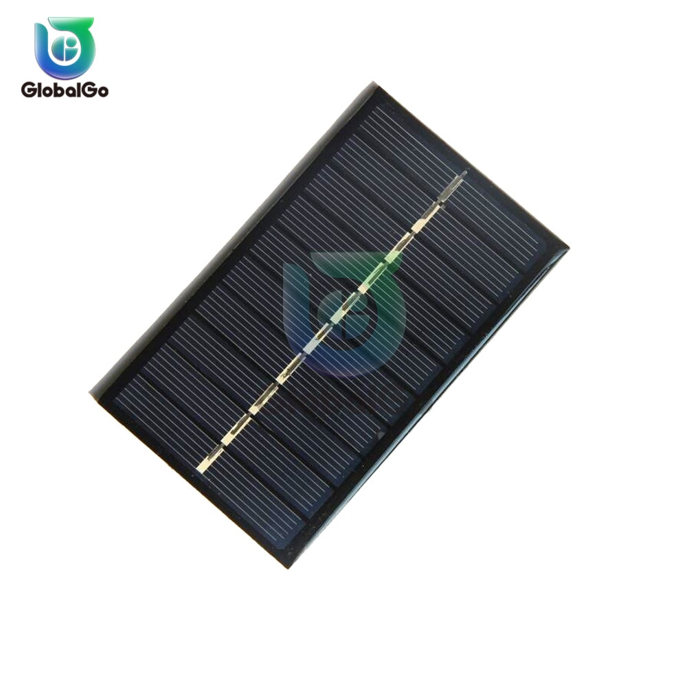 0.8W 5VDC Zonnepaneel Power Bank 160 Ma Zonnepaneel 5V Mini Solar Batterij Mobiele Telefoon Oplader Draagbare 100*60Mm