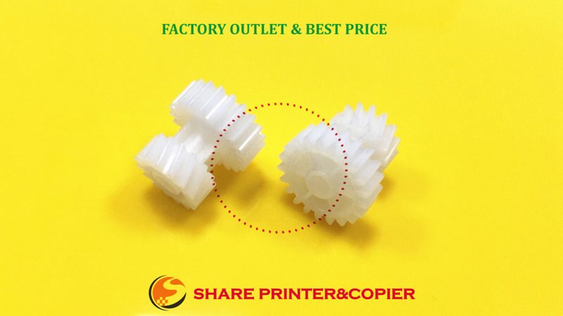 SHARE Compatible RU6-0710-000 21T/15T gear for LJ 5225 5525 for canon C2020 C2030 C2225 C2230: 50ps