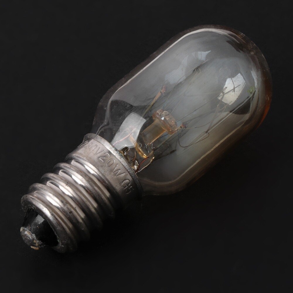 5Pcs Microwave Oven Part Light Bulb 230V 20W Glass Lamp Screw Mount For Midea For Galanz For Haier