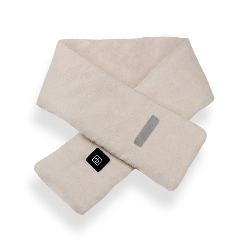 Sciarpe riscaldate da donna scaldacollo esterno temperatura regolabile 45-65 ℃ sciarpe riscaldanti portatile 5W traspirante ricaricabile: 03