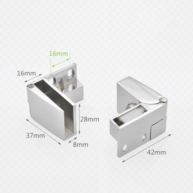 10 Sets Van 3mm Brede Glazen Scharnieren, Geschikt Voor Reiziger