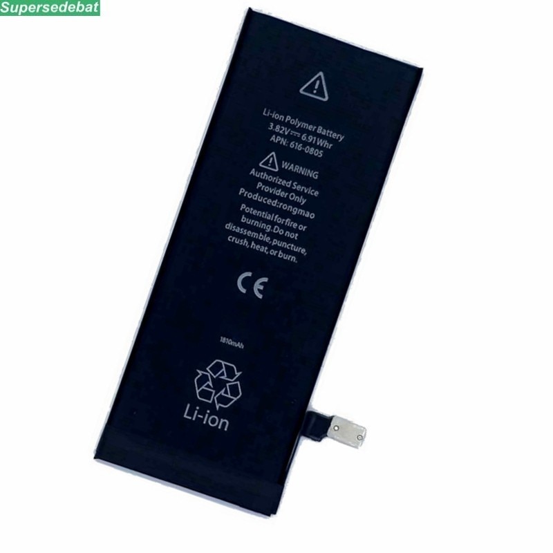 supersedebat 1810mAh Battery for apple iPhone 6 6g Mobile Phone Battery Rechargeable Phone Bateria Accumulator Free Tools