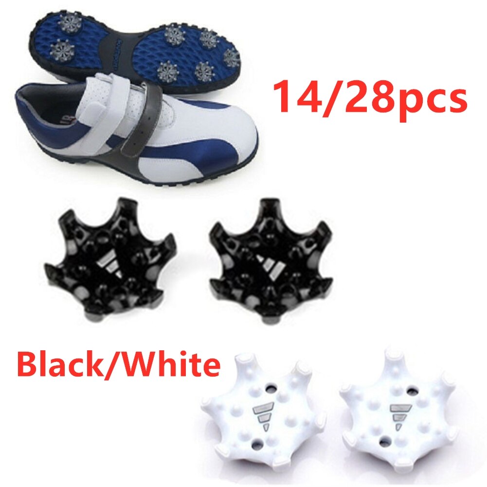 14/28Pcs Golf Spikes/Cleats Smooth PINS Golf Shoes For FootJoy THINtech Anti Slip Upgrade Replacement