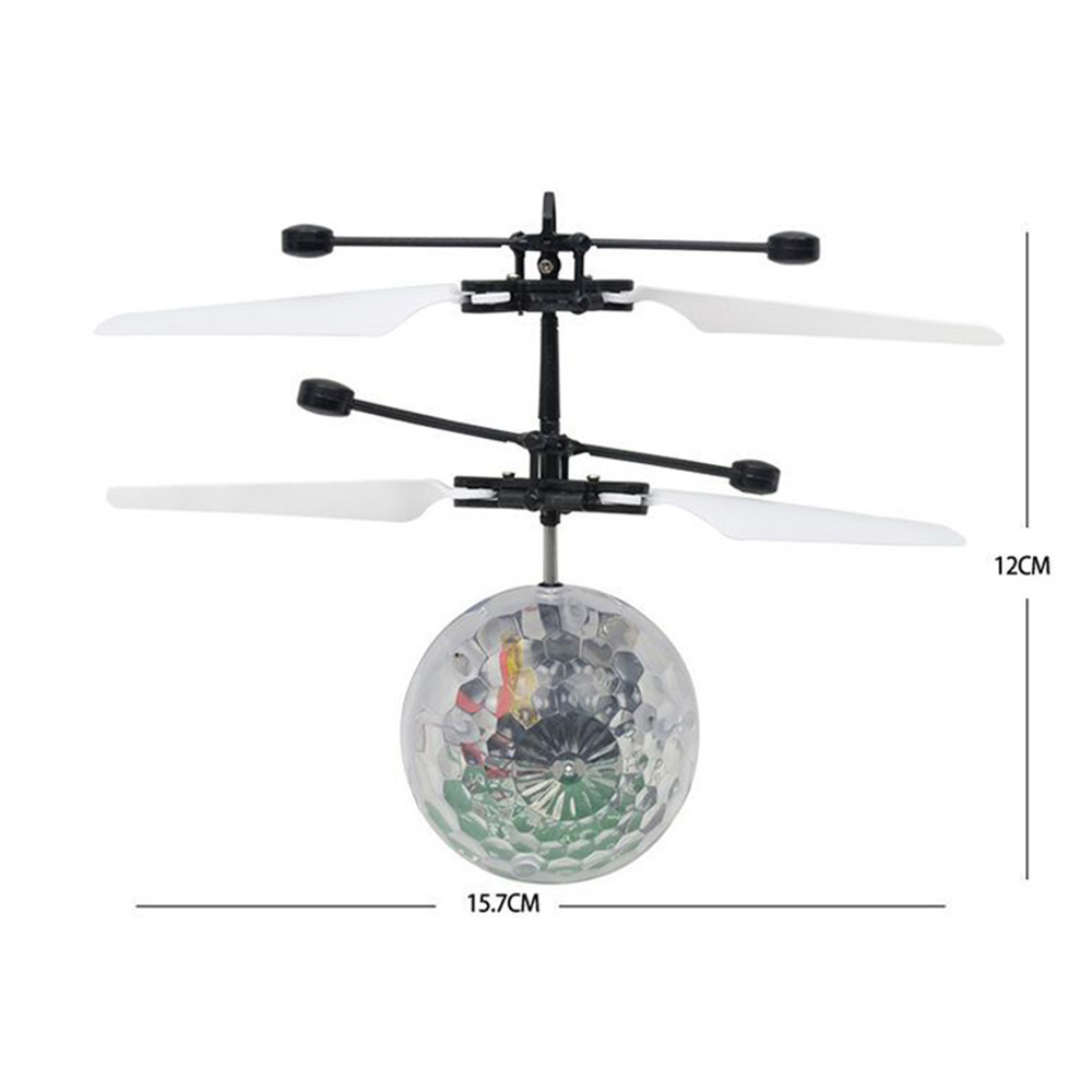 RC Vliegende Bal Lichtgevende Kids Vlucht Ballen Elektronische Infrarood Inductie Vliegtuigen Afstandsbediening Speelgoed LED Licht Helikopter speelgoed