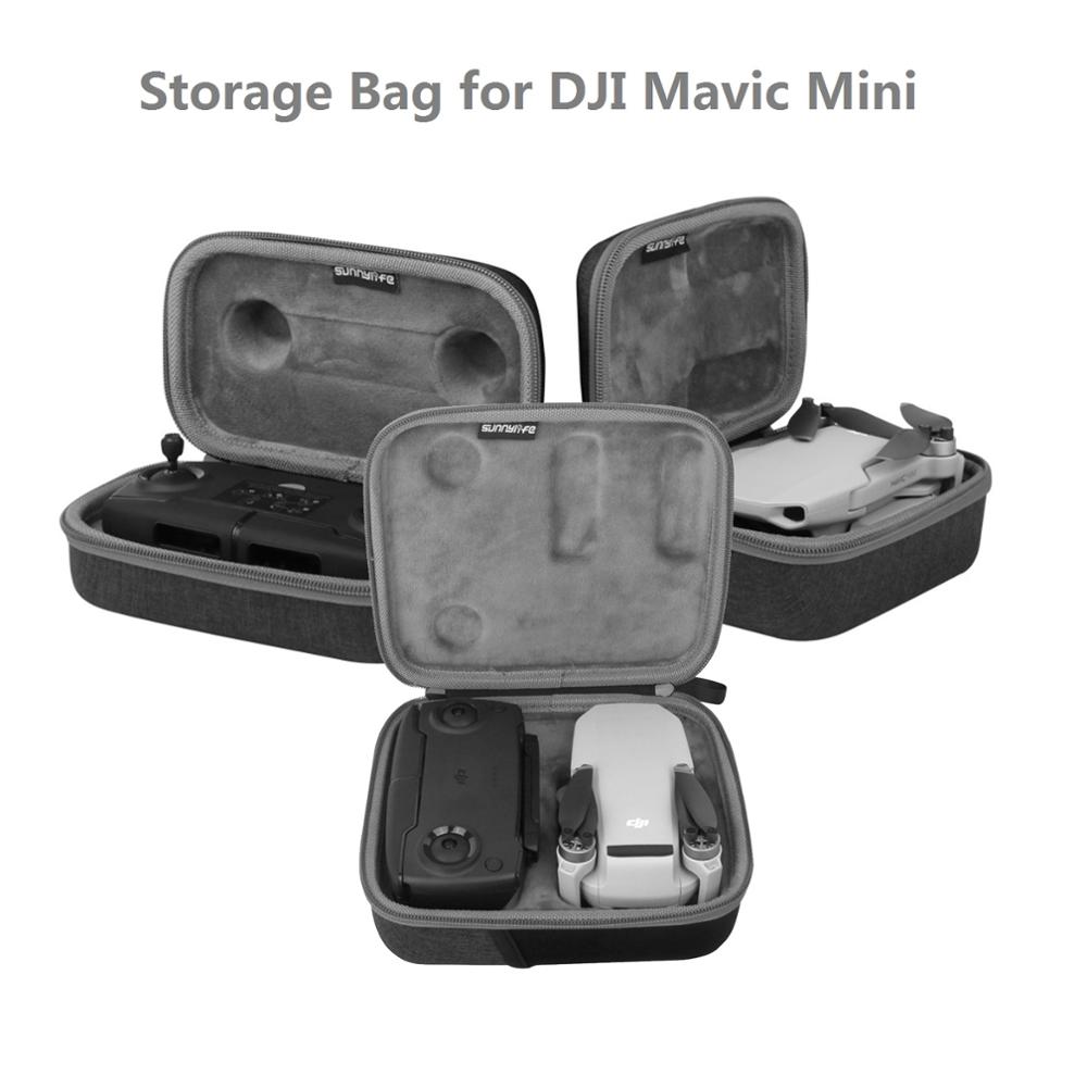 Sunnylife Protective Storage Bag Carrying Case for DJI Mavic Mini Drone Remote Controller Case Accessory