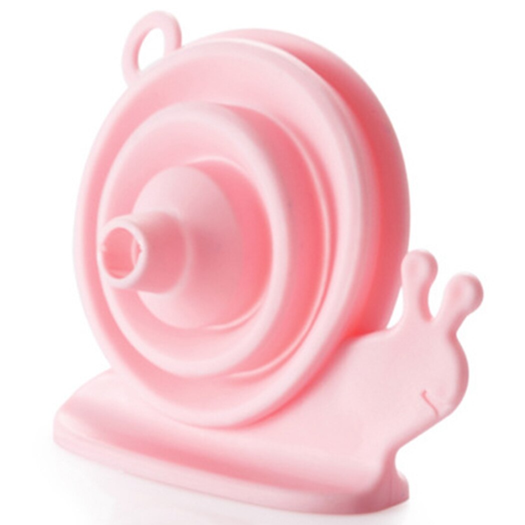 Huishoudelijke Opvouwbare Telescopische Mini Slak Kleine Trechter Plastic Effen Kleur Vloeistof Hopper Fles Trechter Keuken Tools & Gadgets