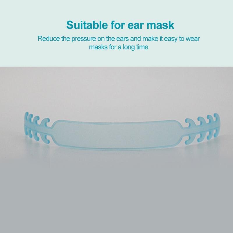 5/3/1pcs Adjustable Face Mask Ear Hook Extension Buckle Earache Prevent Fixer Ear Strap Extension Mask Anti Lock Buckle
