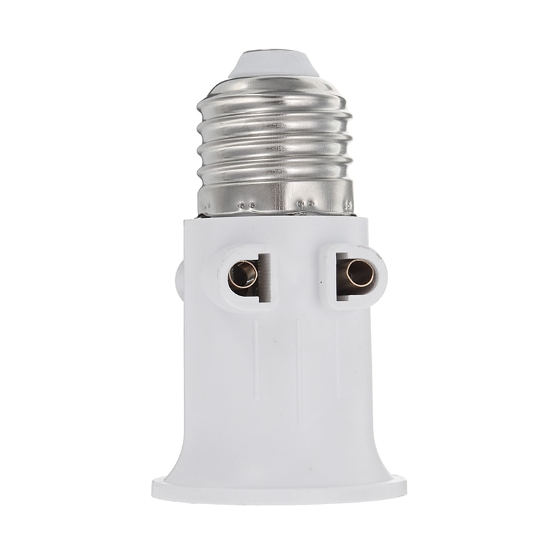 AC100-240V 4A E27 ABS EU LED Bulb Adapter Lamp Holder Base Plug Connector Accessories Screw Light Socket Conversion for Lights