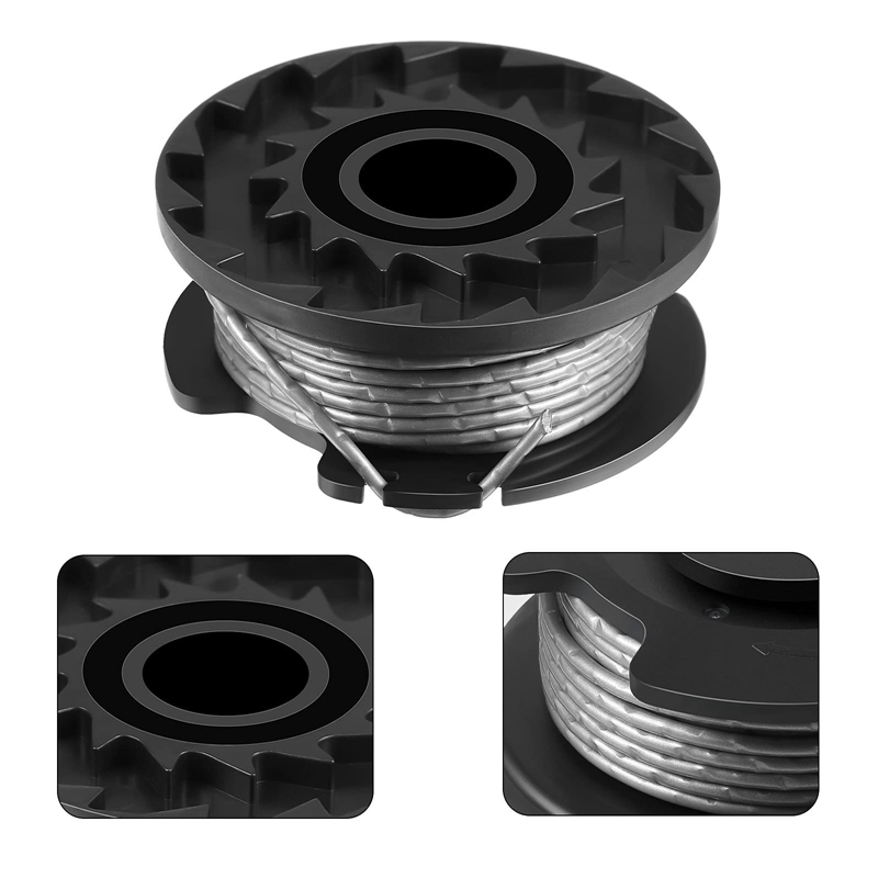 4 Pack String Trimmer Spool Line For F016800569 Easygrasscut 23, 26, 18, 18-230, 18-260, 18-26 Replacement