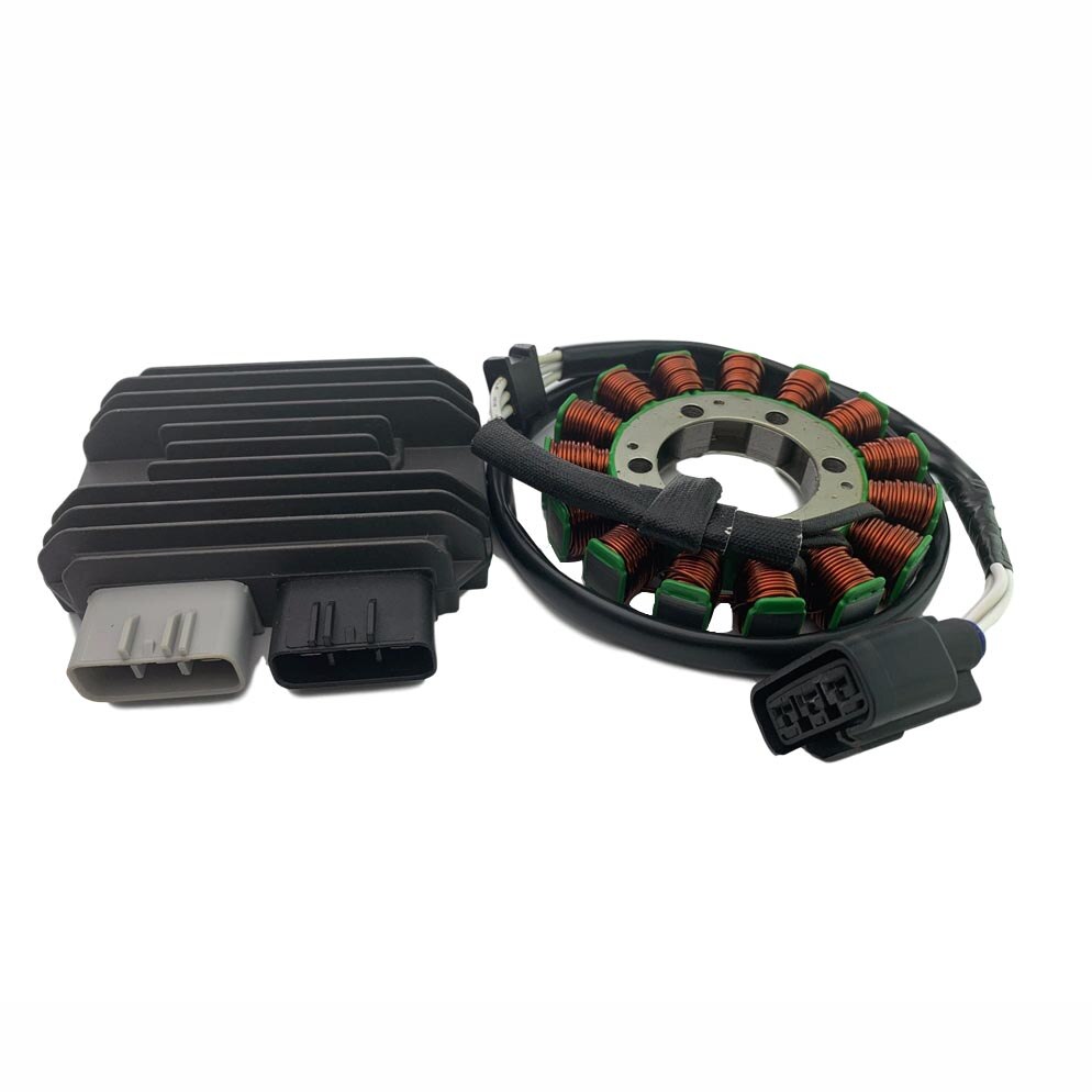 Charging system Stator coil & Regulator rectifier For KAWASAKI Ninja ZX10R Motorcycle Engine Generator Coil