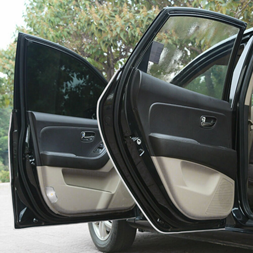 Sello de rayadura de puerta de coche, tira anticolisión, piezas transparentes