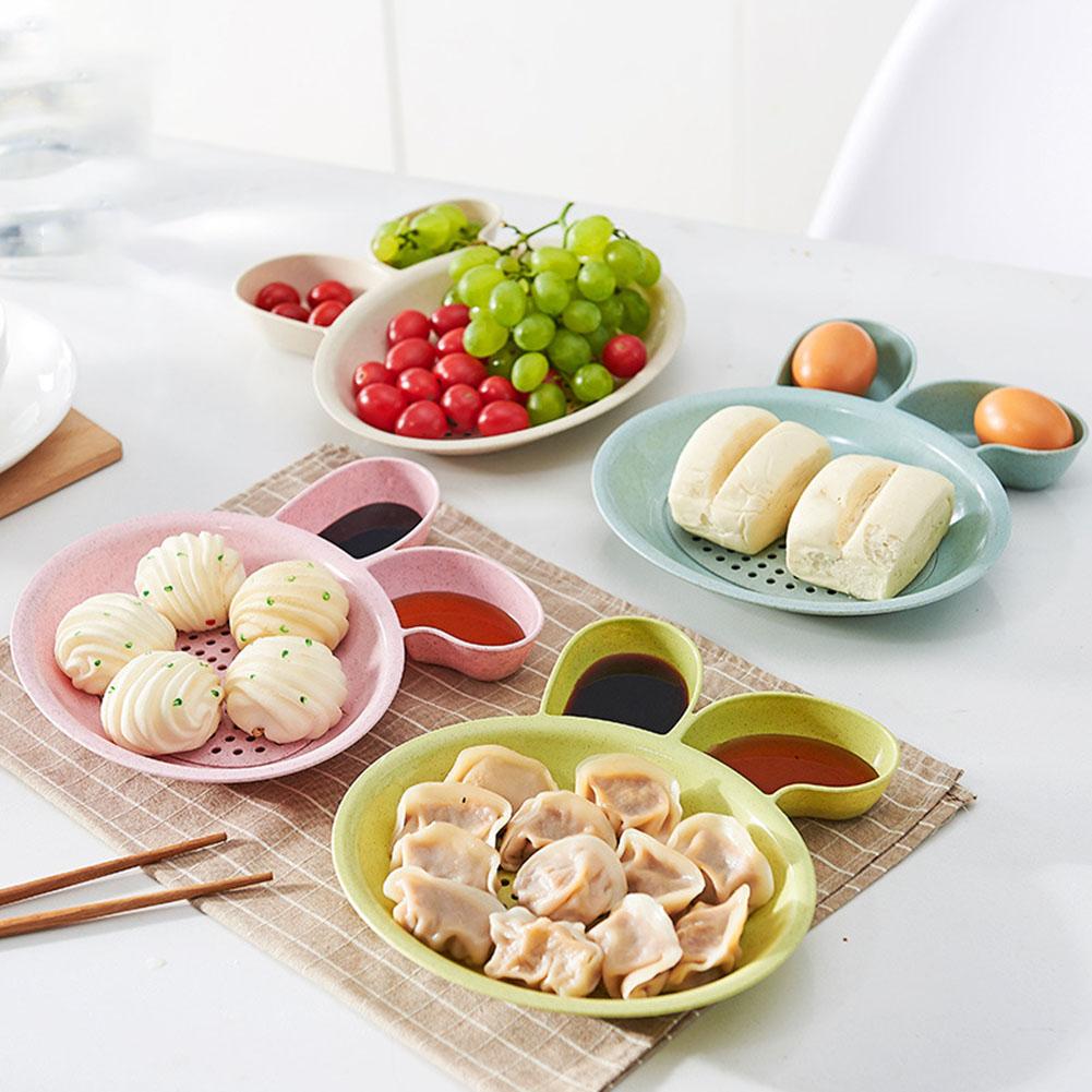 2 kpl kaksikerroksinen nyytien valutuslautanen dippilautanen tarjoilukulho