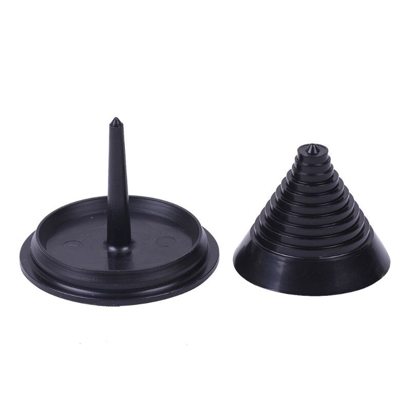 Cortacésped de plástico duradero negro, Balancer de cuchillas, accesorio para cortacésped, asistencia 203F
