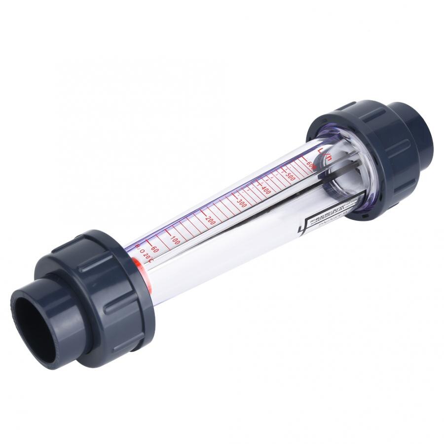 LZS-25D Flow Meter 60-600LPH Plastic Tube High Accuracy Liquid Water Rotameter Flow Measuring Instrument Water Testing Meter
