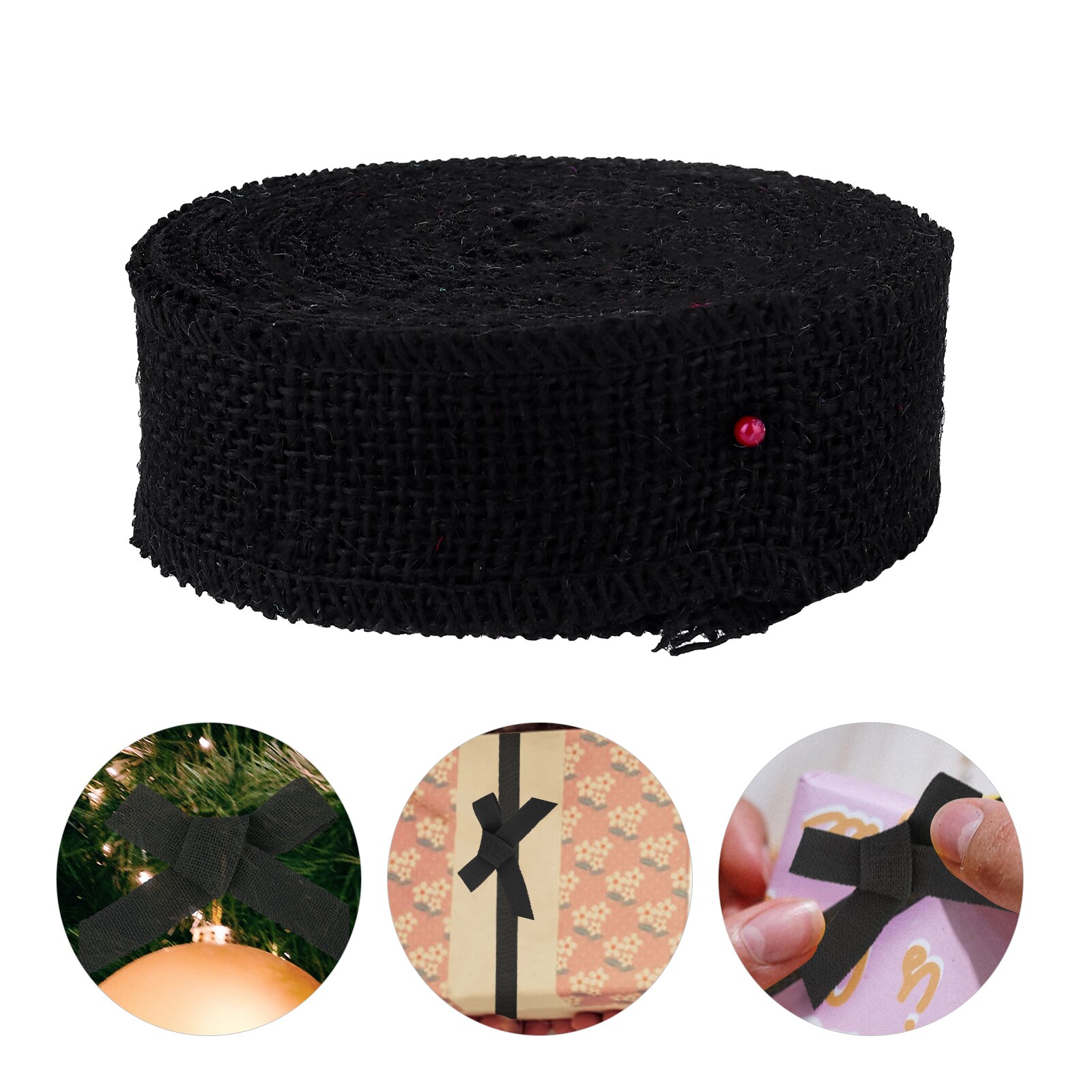 Jute lint 4cm breed 10m duurzaam diy lint wikkellint naailint wikkellint verpakkingslint voor wikkelen