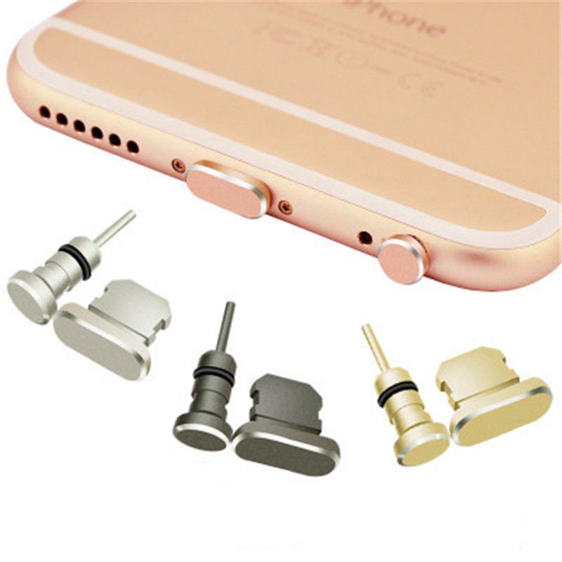 10pcs Anti Dust Plug Set For Iphone 11 XR XS Ipad Apple 8 Pin Charging Port Plug 3.5mm Earphone Plug Charge Port Headphone Jack