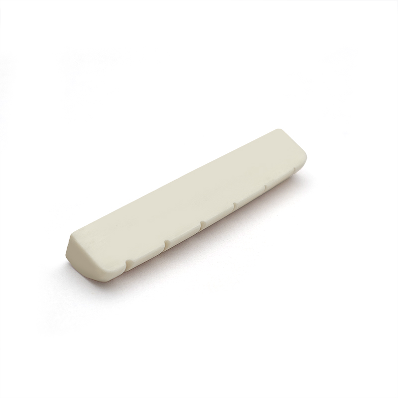 10 Stuks Links-Hand Bone Moer Voor 6-Snarige Akoestische Gitaar 43X6X8.5 Mm Vee bot Moer Linkerhand Gitaar Moer Muziek Instrument Onderdelen