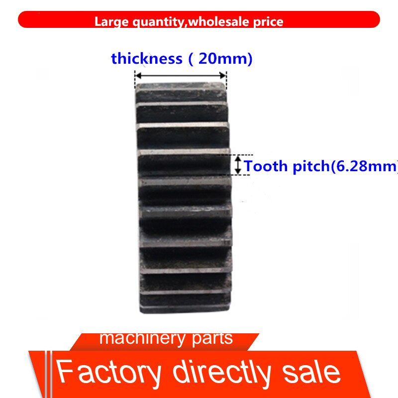 2M29Teeth Spur Gear pinion Mod 2 M Blank bore Right Teeth steel positive gear CNC gear transmission motor