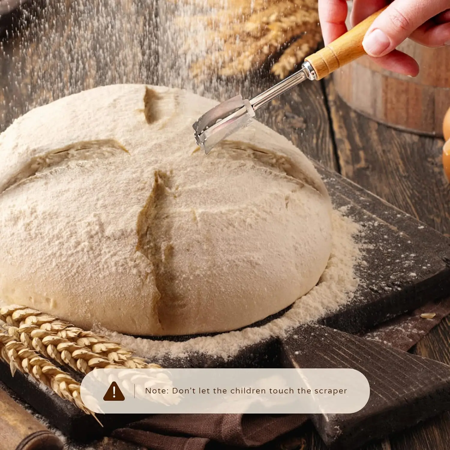 5/8pcs Natural Bread Banneton Proofing Basket Oval Round Rattan Wicker Dough Sourdough Baskets Cane Baking Fermentation