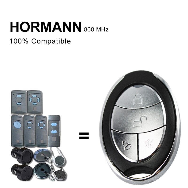 Remote Control Duplicator HORMANN 868 Command Garage For HS HSE2 HSE4 HSM2 HSM4 868 MHz Transmitter 4CH Gate Opener