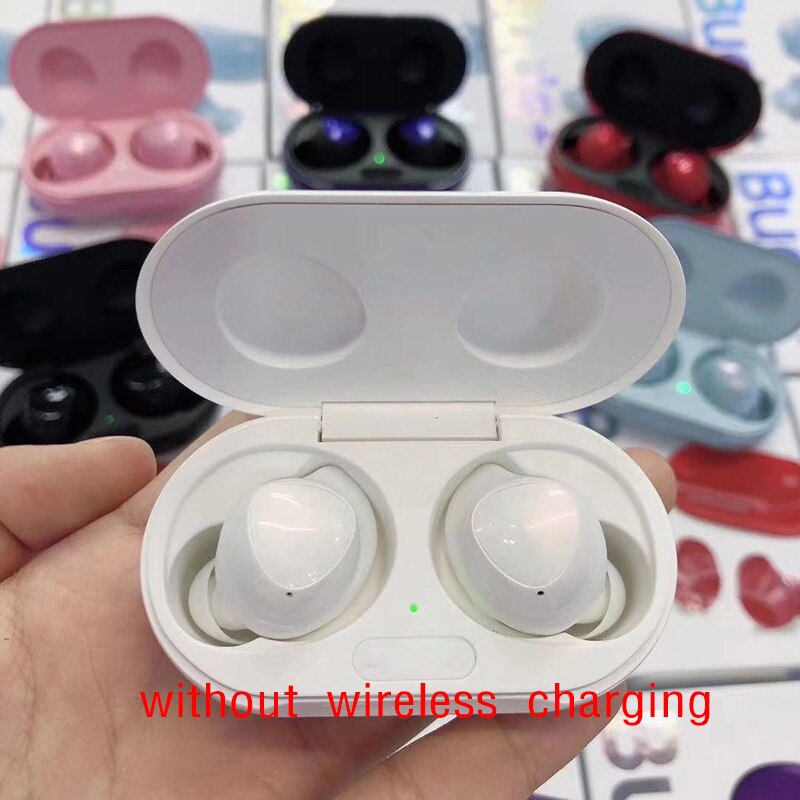 Knoppen Plus Sport Bluetooth Oortelefoon Stereo Noise Cancelling Waterdicht Headset Draadloos Opladen Voor Samsung Voor Android: White