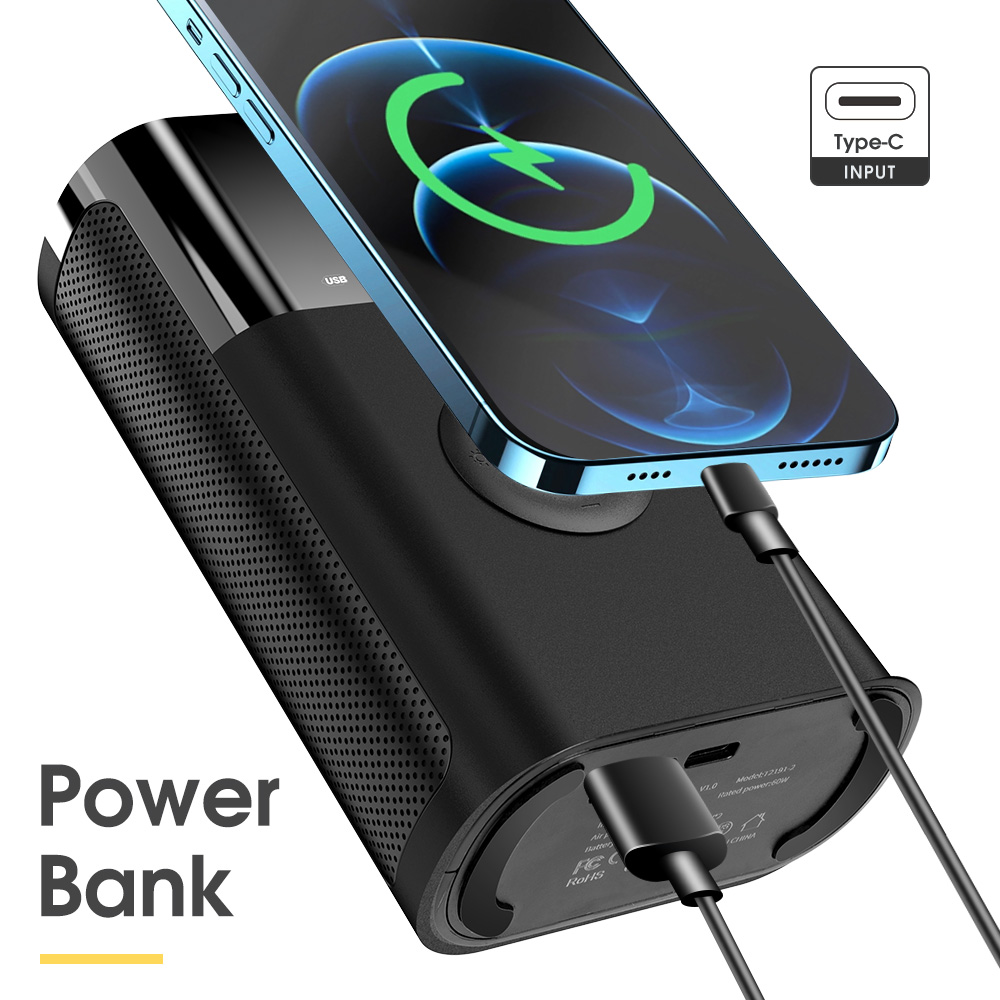 CARSUN Tragbare Inflator Kompressor Pumpe Mit LED Lampe Für Auto Motorrad Fahrrad Reifen Bälle Drahtlose Elektrische Auto Luft Reifen Pumpe