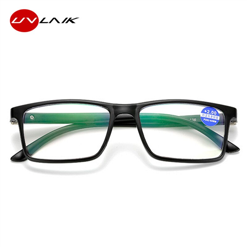 Uvlaik leesbril dames heren lichtgewicht leesbril 1.0 1.5 2.0 2.5 3.0 3.5 4.0 anti-blauw licht presbyopie lezer