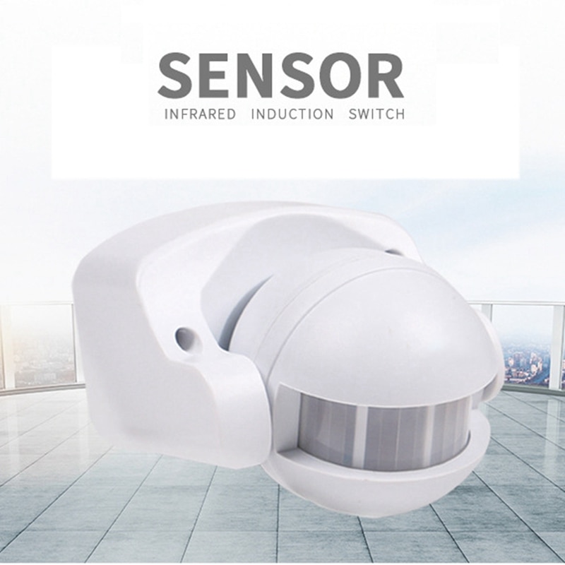 Pir Infrarood Motion Sensor AC110V-220V Bewegingsmelder Verstelbare Schakelaar Voor Indoor En Outdoor Meerdere Scenario