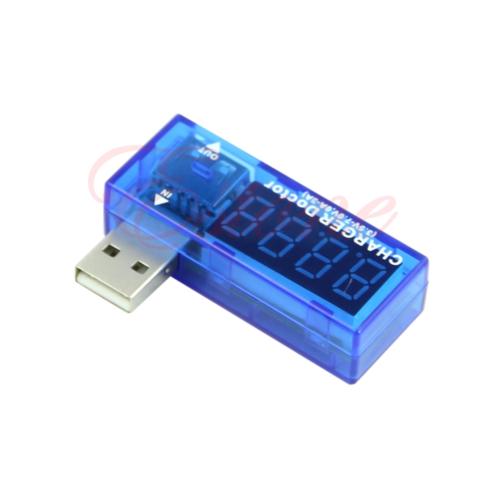 USB Charger Doctor - Voltage Current Meter, Battery Tester, Power Detector With UK Plug