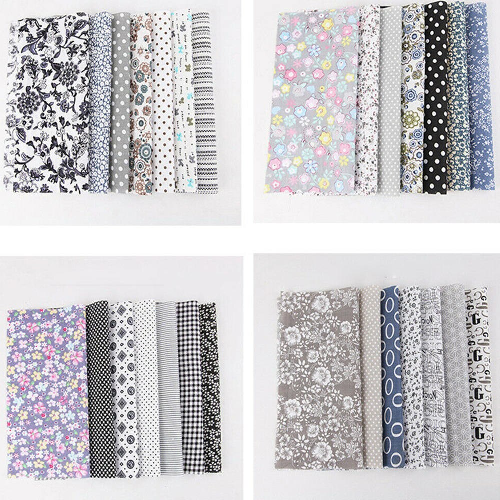 50 Stuks Diverse Fat Quarters Bundel Quilt Quilten Katoen Naaien Diy Set