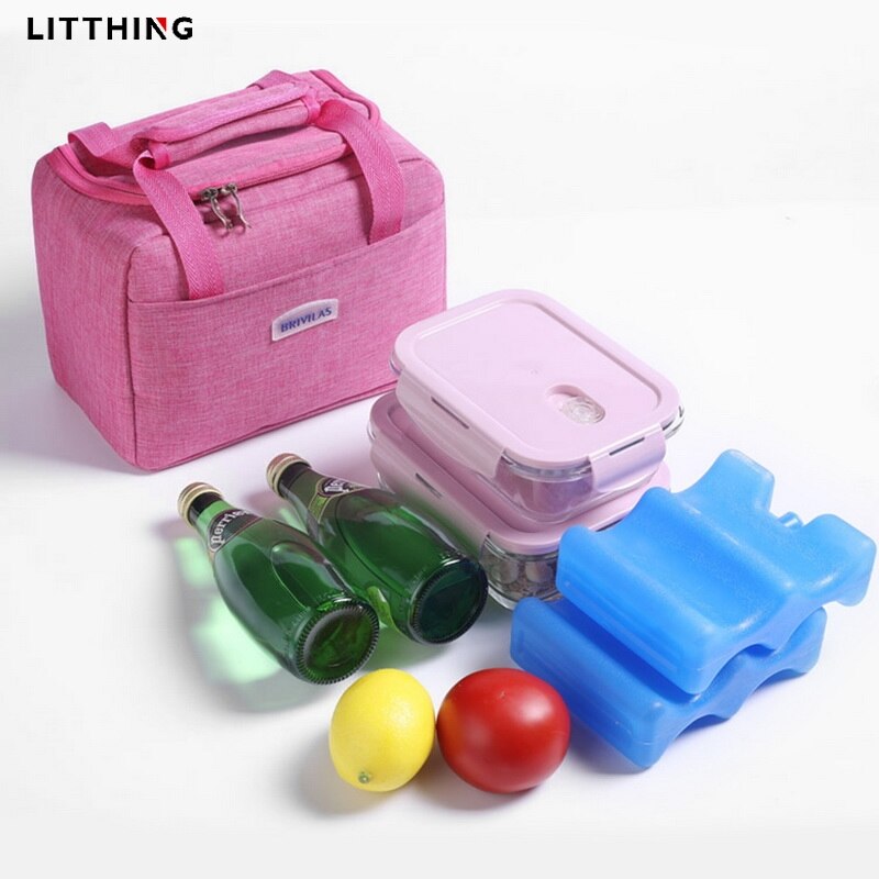 Litthing Lunch Tas Vrouwen Draagbare Geïsoleerde Koeler Waterdichte Tas Picknick Travel Office Ontbijt Tas Voor Vrouwen Mannen Outdoors
