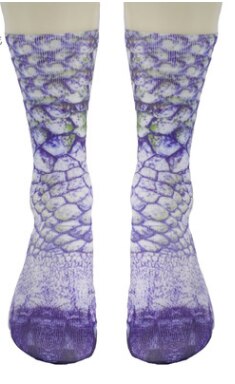 Calcetines húmedos de animales, medias de tubo medio con Pata de Gato, dibujos animados,: Marfíl