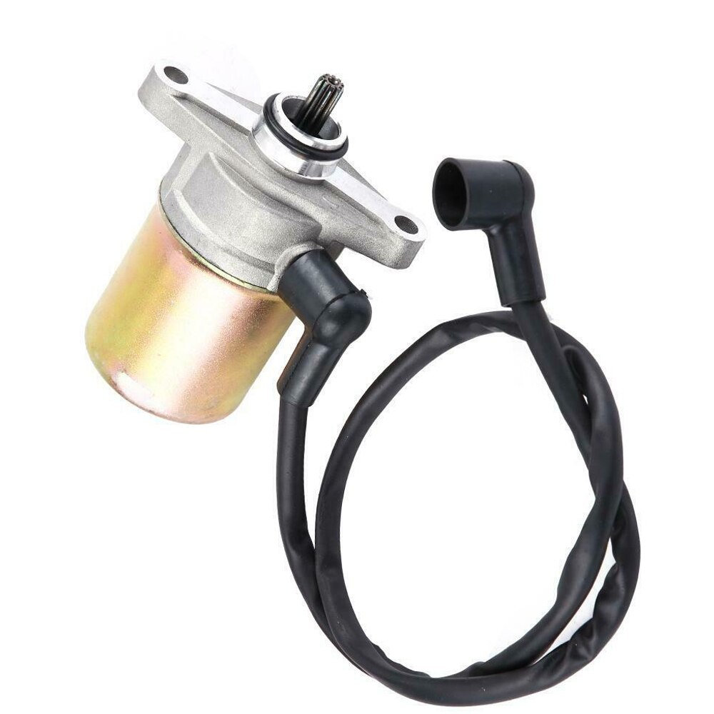 Zink-järn legering motor elektrisk startmotor för  gy6 50cc 60cc moped atv cykel