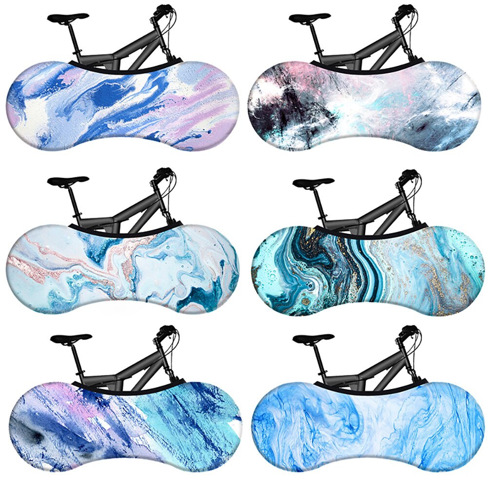 26"-28" Road Bike Elastic Dust Cover Stretchable Fabric Road Bike Cover Tire Dust Cover