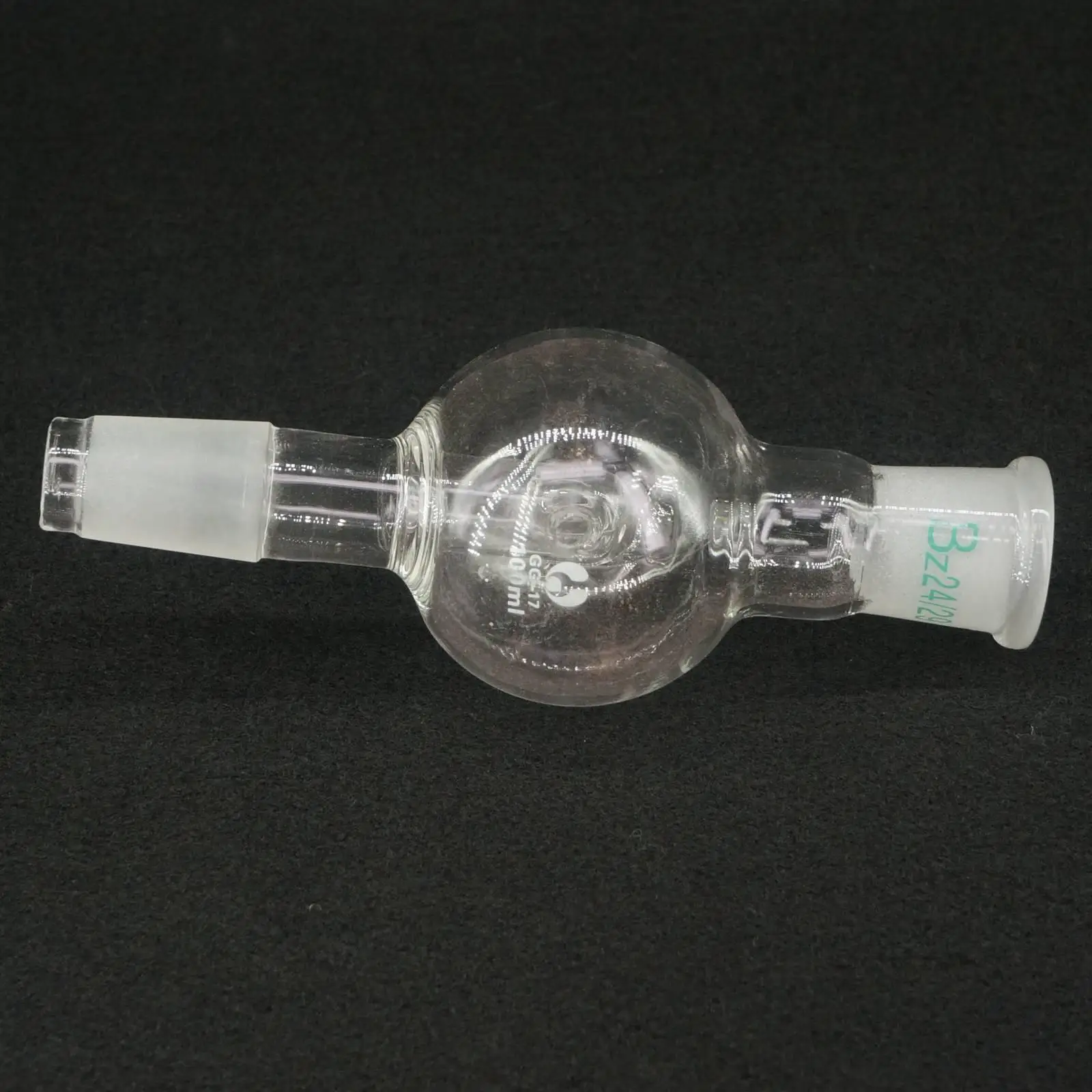 100ml Bump Trap 24/29 to 24/29 Ground Joint Lab Glass Rotary Evaporator
