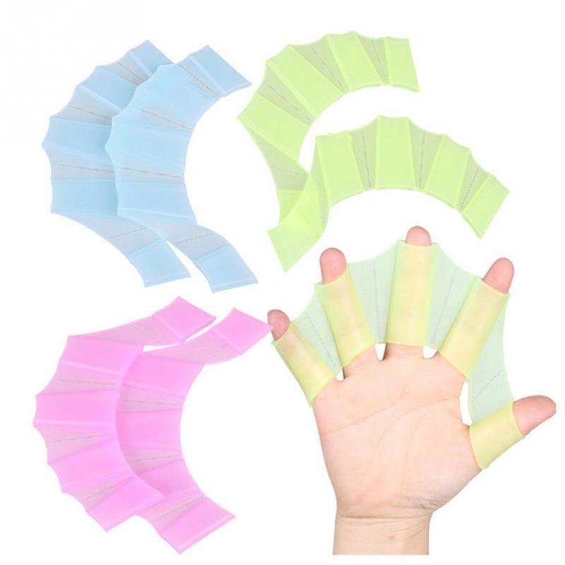 Palmes palmes en Silicone pour les mains palmes de natation pour les mains