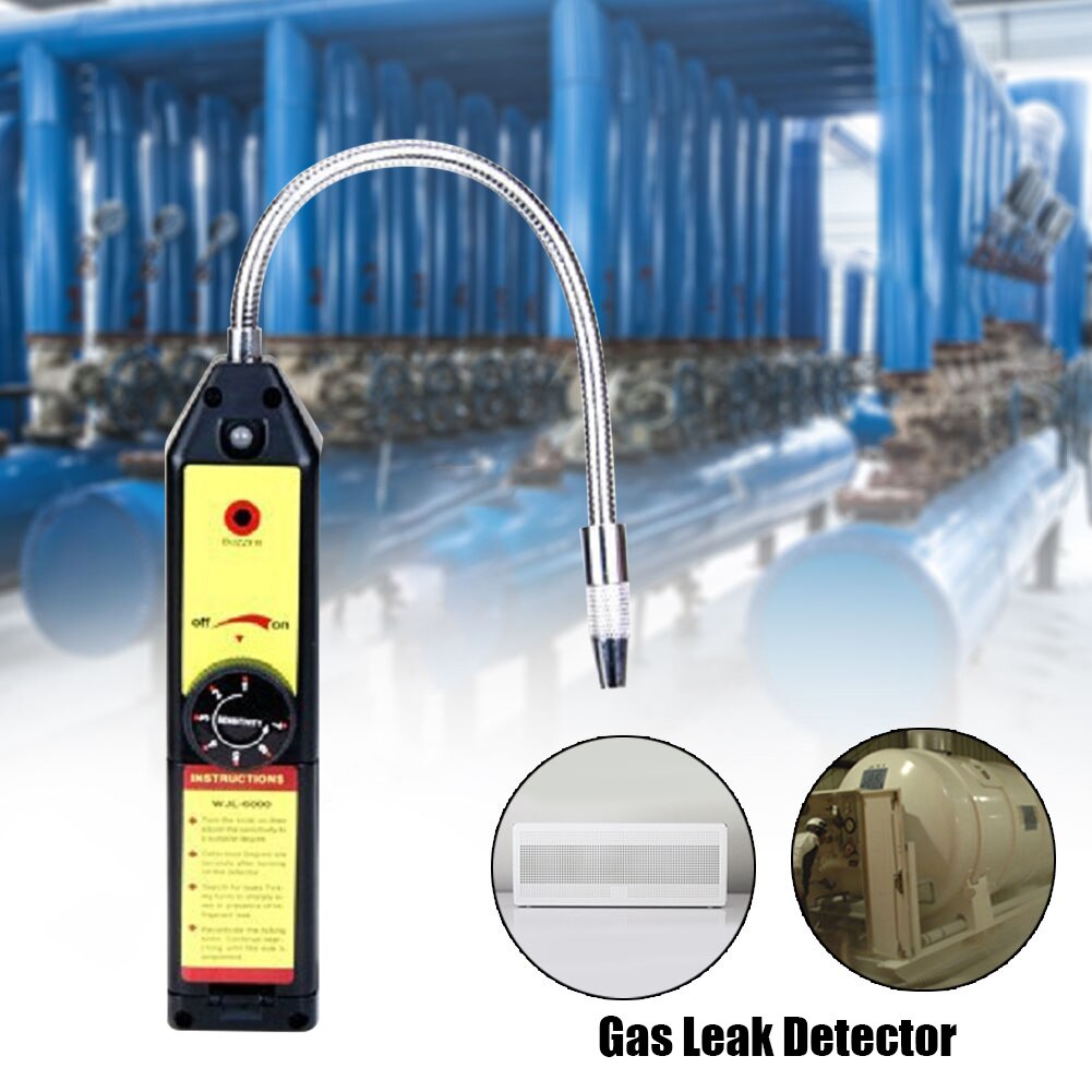 WJL-6000 High Accuracy Refrigerant Gas Analyzer Air Conditioning Halogen Gas Leak Detector Tester for R22 CFCs HCFC#20