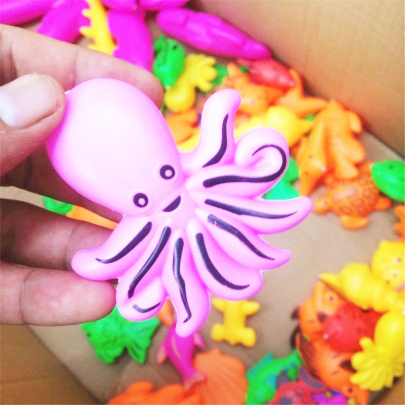 Kreative Baby Baden Spielzeug 22-stück Magnetischen Angeln Spielzeug einstellen Schlecht Spielzeug exquisit