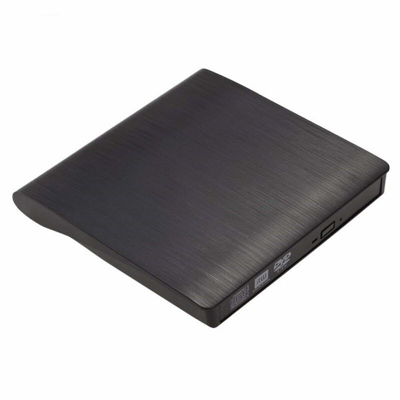 Lector de CD y DVD externo Unidad óptica USB 3,0 DVD-RW, reproductor de CD-RW, grabadora portátil delgada