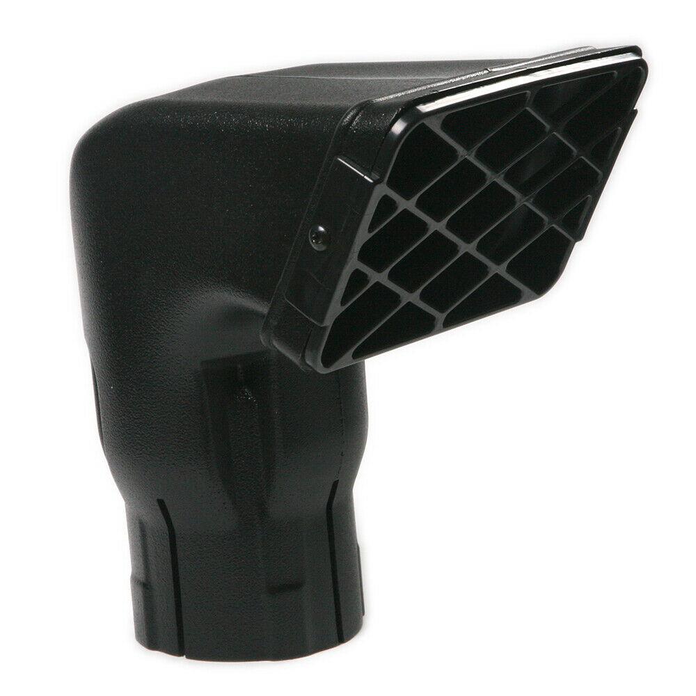 1PC 3Inch Universal Waterproof Air Intake Snorkel Off Road Replacement Elbow Wading Head Air Intake Ram Black for SUV Car