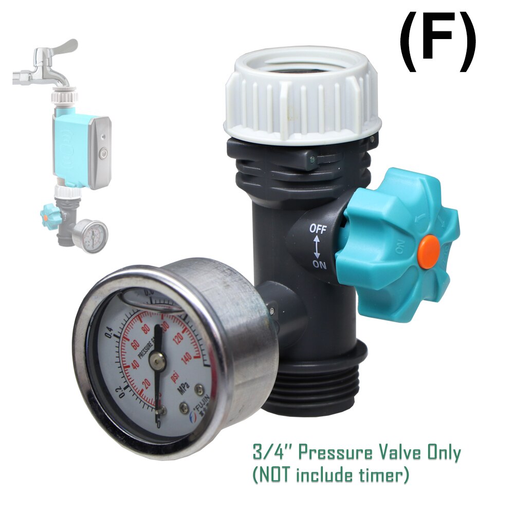 Tuin Wifi Bluetooth Irrigatie Timer IP67 Automatisch Sproeisysteem Gateway Controller Google Assistent Remote Smart Remote Sprinkler: F
