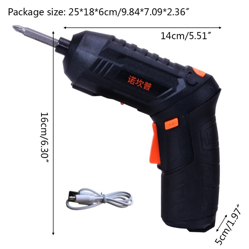 Drill Electric Screwdriver Electric Hand Drill Electric Hammer Cordless Drill Electric Screwdriver DIY Household Electric Tool