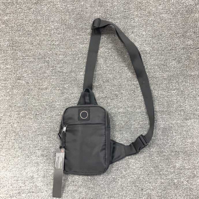 Italiaanse Kompas Badge Patched Mannen Unisex Chestbag Waistbag Zakken Hiphop Functionele Stijl Mannen Waistbag Schoudertassen: waistbag 14