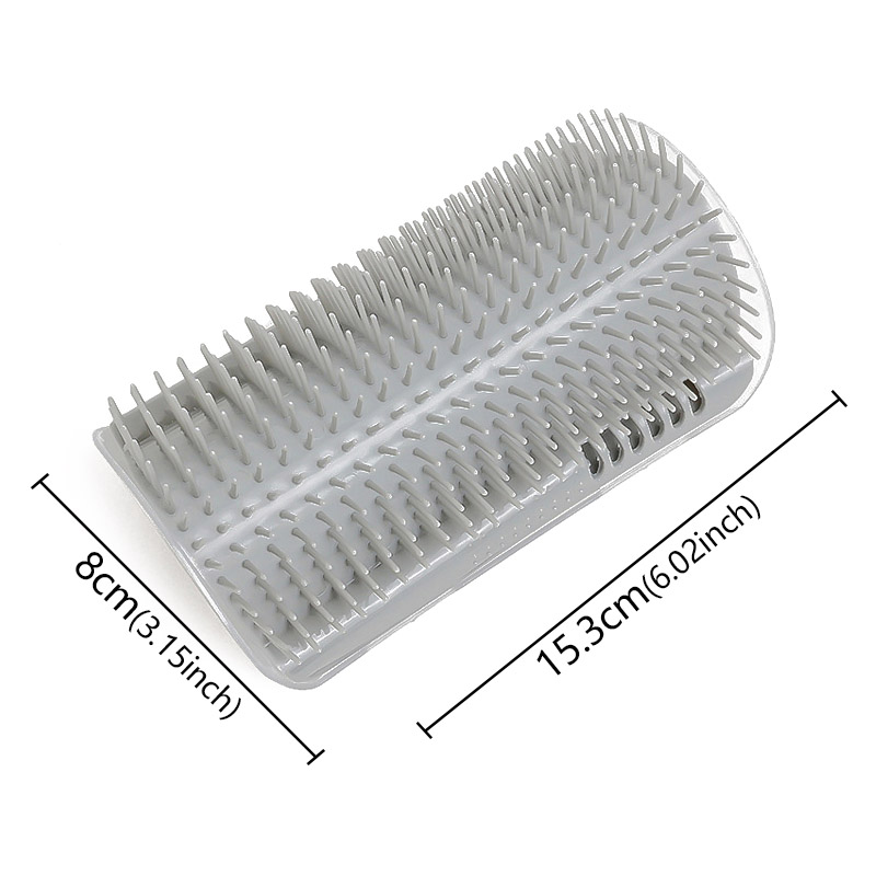 Cat Massage Tool Pet Hair Removal Massage Comb Wall Corner Self Cat Comb Brush Rubs The Face With A Tickling Comb Pet Supply