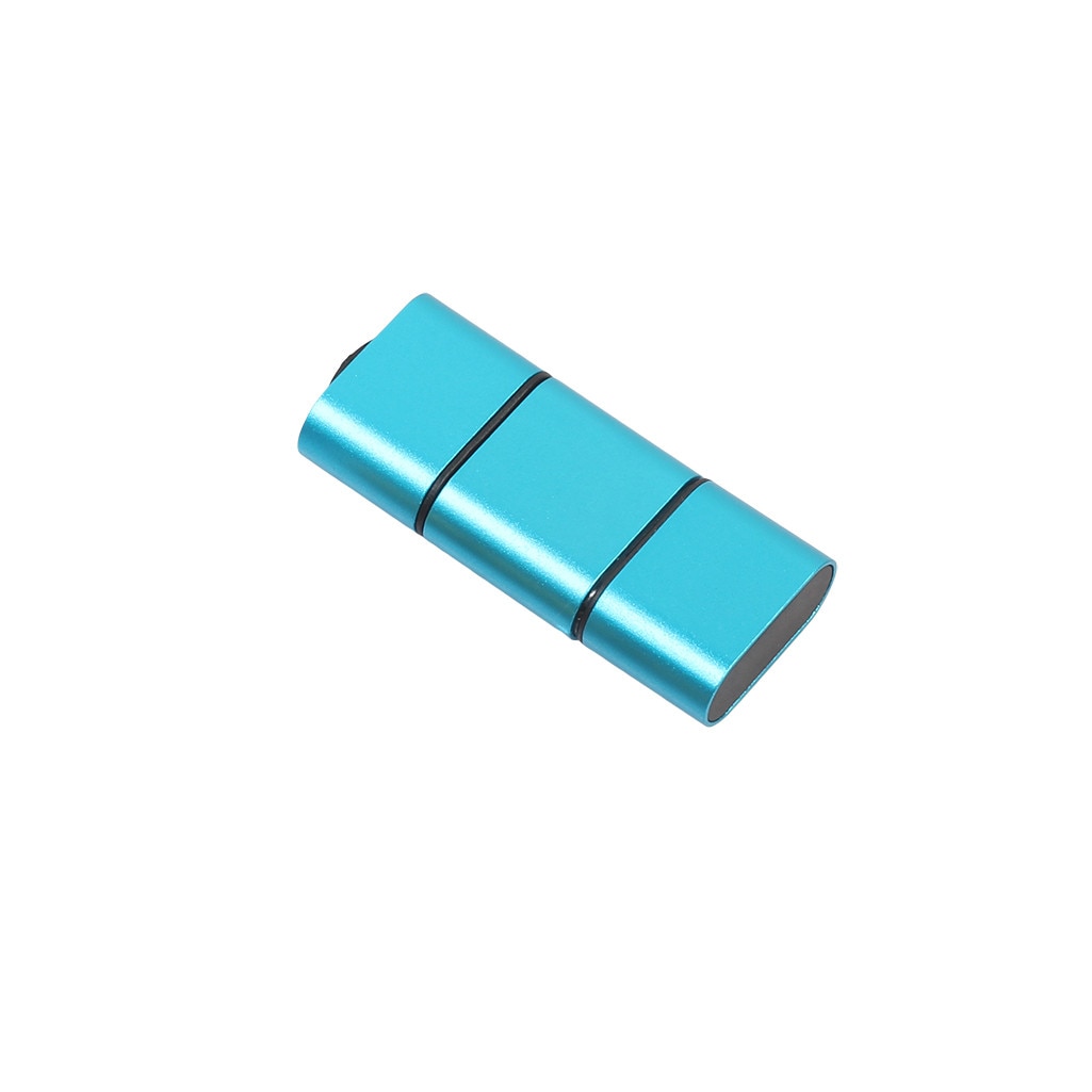 Adattatore Lettore Schede USB-C Micro SD TF per Telefoni Android - Funzionalità OTG: Blu